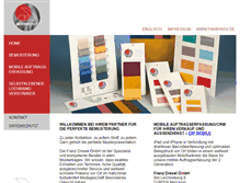 Tablet Screenshot of franzdrexel.de